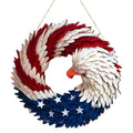 American Eagle Flag Patriotic Wreath